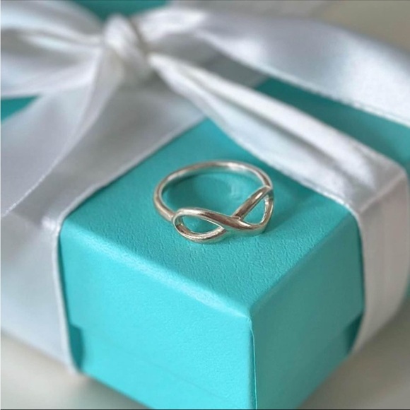 Tiffany & Co Sterling Silver Infinity Ring - Picture 3 of 4
